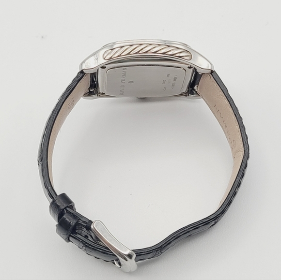 David Yurman 32mm Thoroughbred Quartz Watch With Black Diamonds - Picture 3 of 16